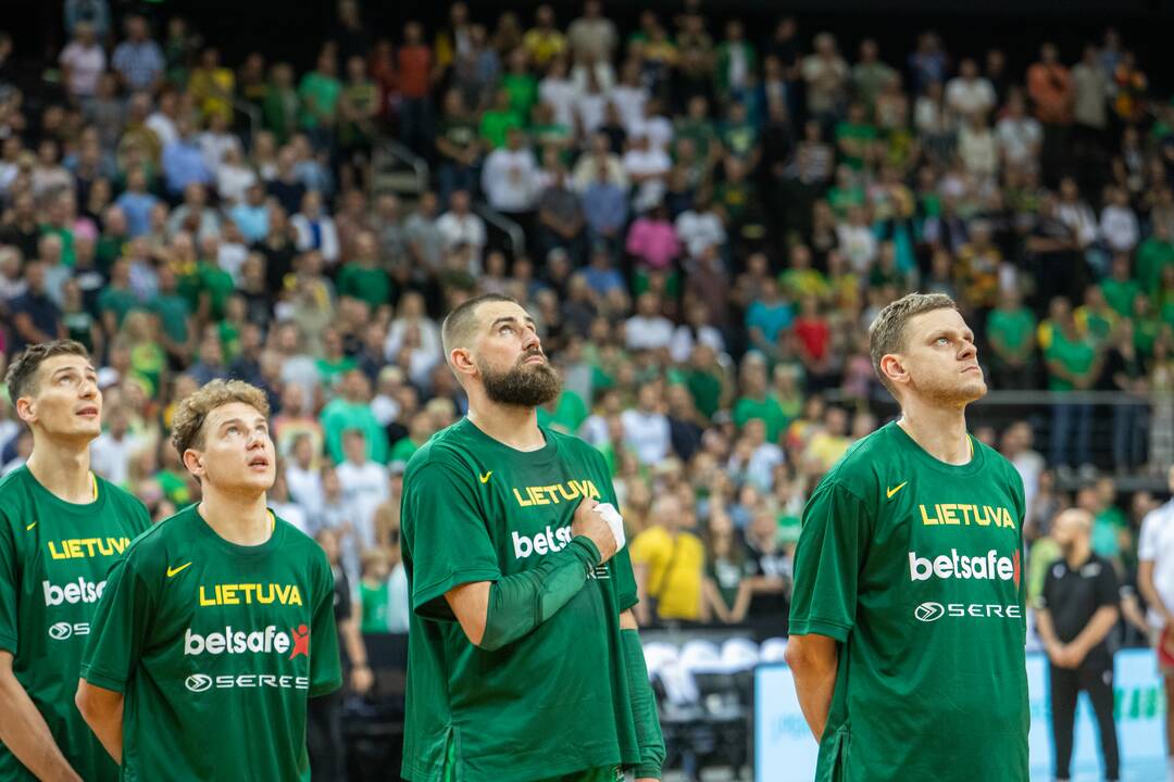 Lietuvos vyrų krepšinio rinktinės kontrolinės rungtynės: Lietuva – Sakartvelas 104:102