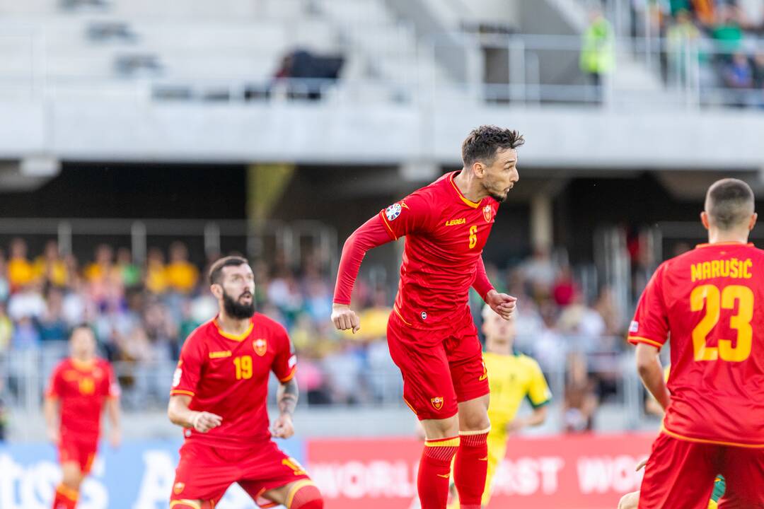 Europos futbolo čempionato atranka: Lietuva – Juodkalnija 2:2