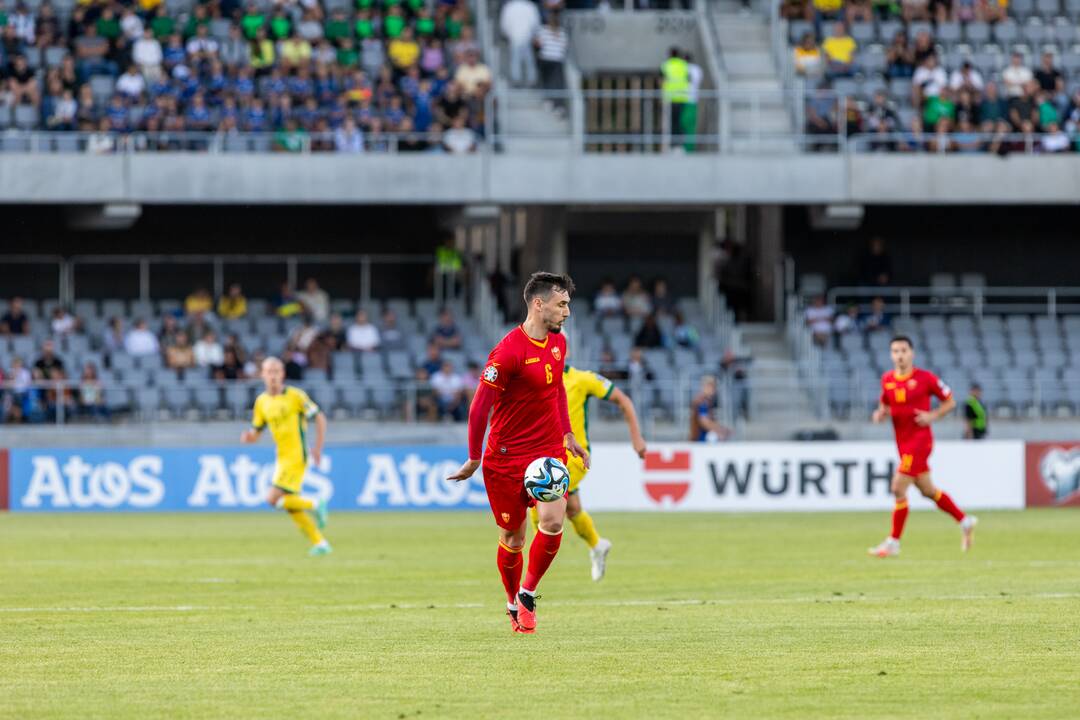 Europos futbolo čempionato atranka: Lietuva – Juodkalnija 2:2