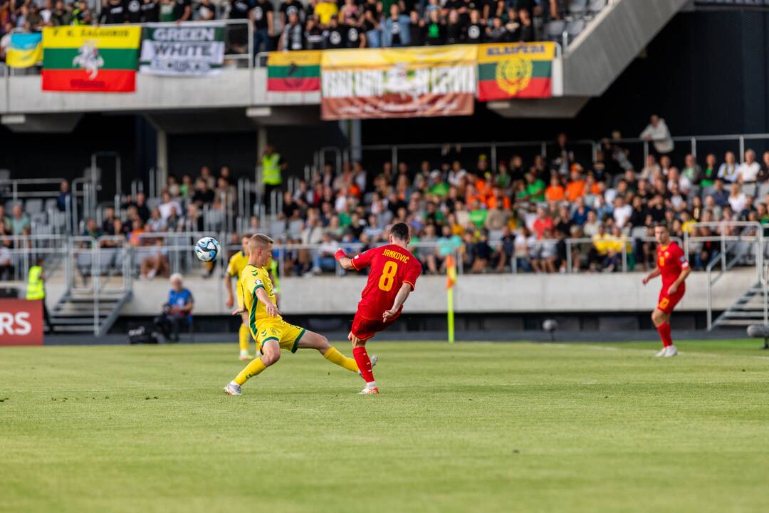 Europos futbolo čempionato atranka: Lietuva – Juodkalnija 2:2
