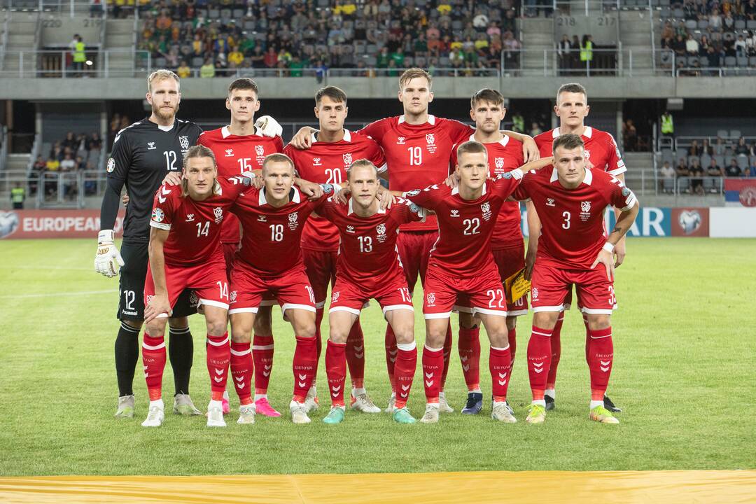 Europos futbolo čempionato atranka: Lietuva – Serbija