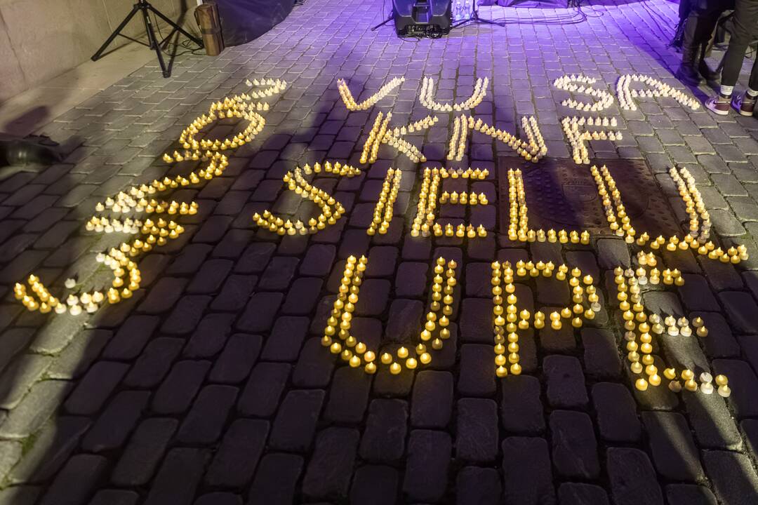 Laisvės alėja nuvilnijo sielų upė