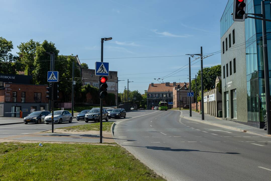 Pilies žiede pakeista eismo tvarka