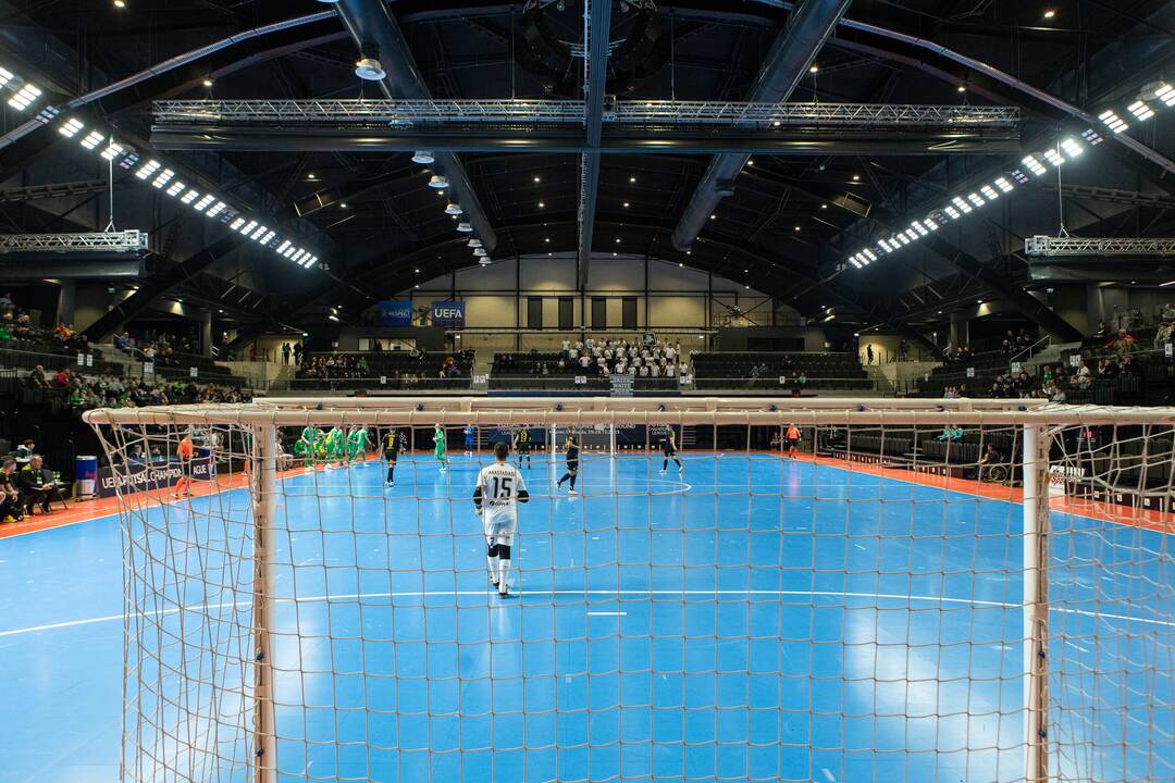 UEFA FUTSAL „Kauno Žalgirio“ ir „AEL“ ekipų dvikova