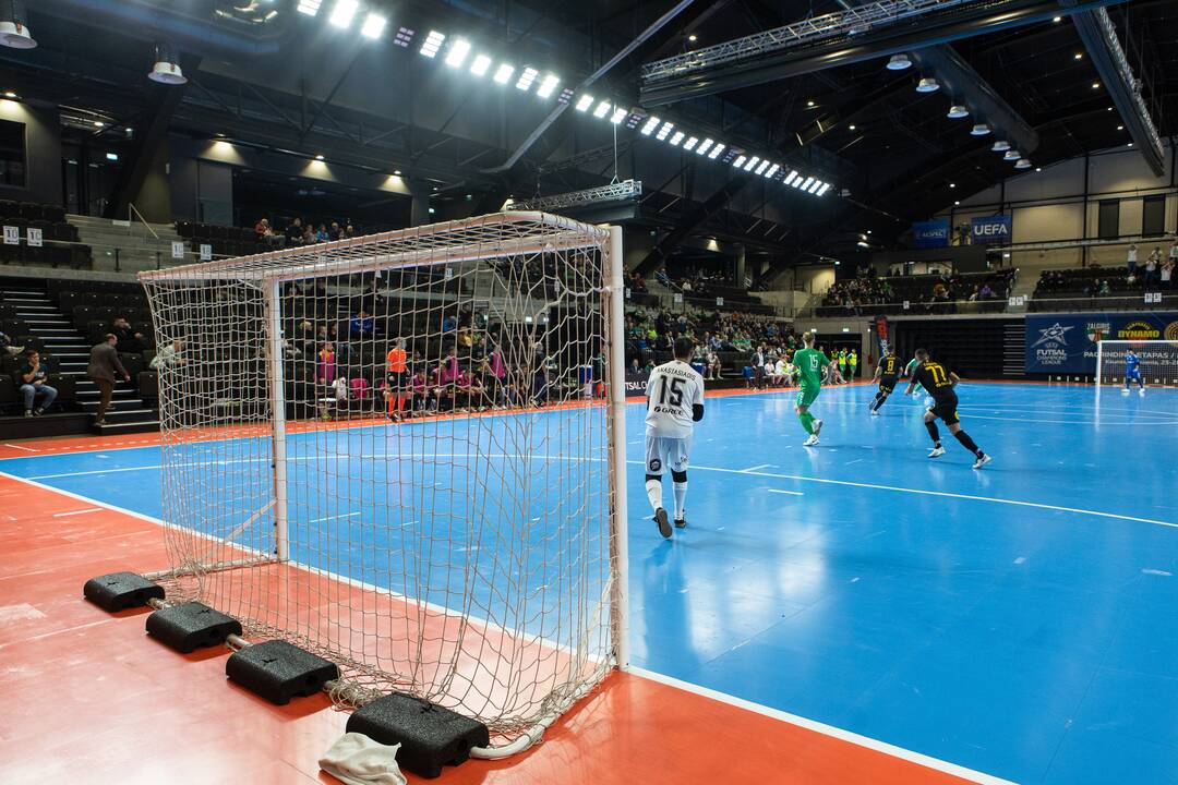 UEFA FUTSAL „Kauno Žalgirio“ ir „AEL“ ekipų dvikova