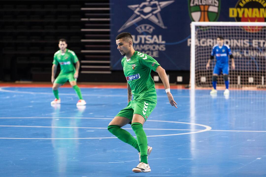 UEFA FUTSAL „Kauno Žalgirio“ ir „AEL“ ekipų dvikova