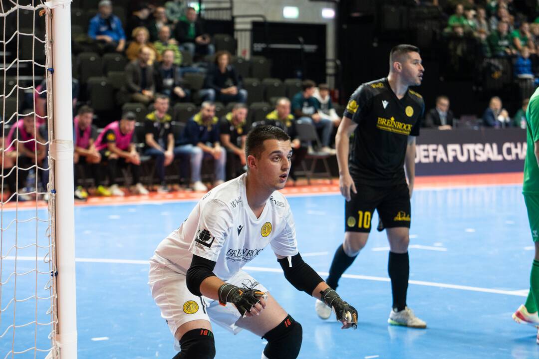 UEFA FUTSAL „Kauno Žalgirio“ ir „AEL“ ekipų dvikova