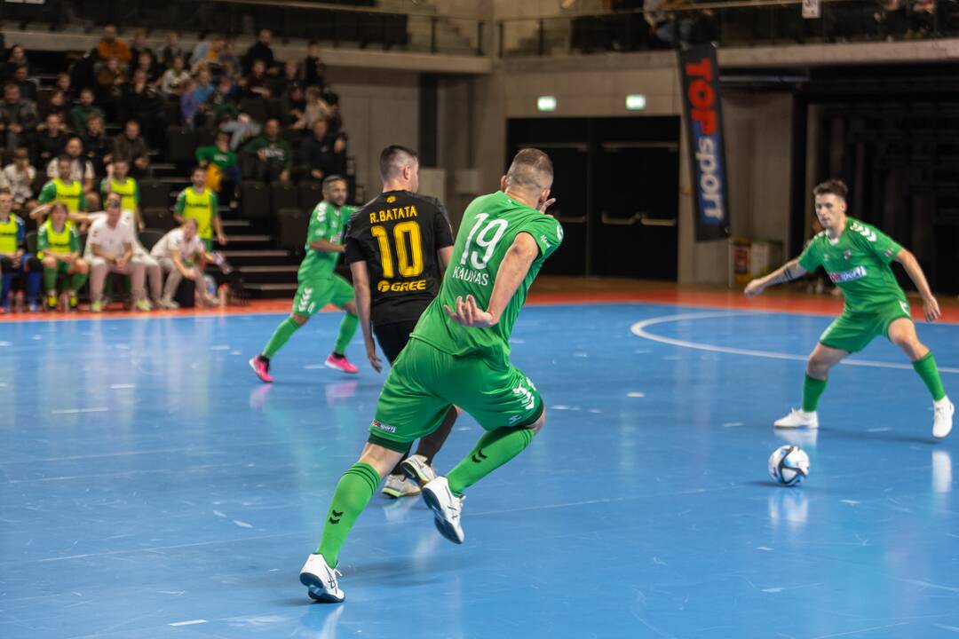 UEFA FUTSAL „Kauno Žalgirio“ ir „AEL“ ekipų dvikova