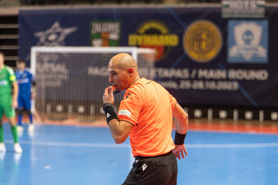 UEFA FUTSAL „Kauno Žalgirio“ ir „AEL“ ekipų dvikova