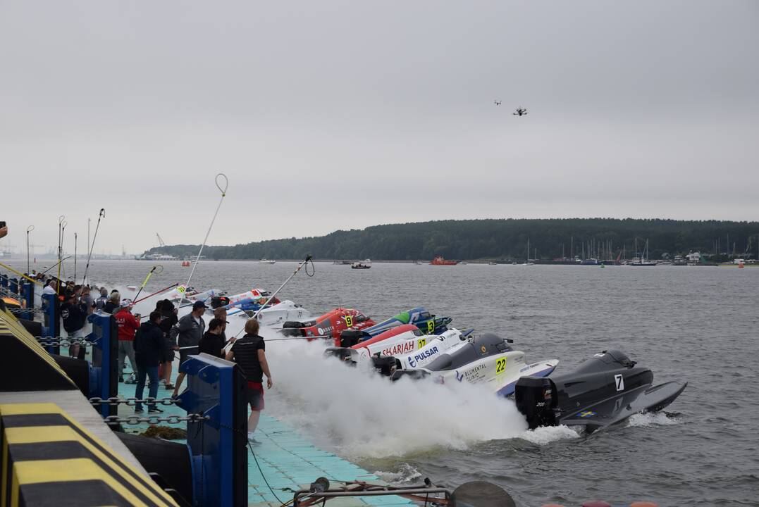F2 vandens formulių pasaulio čempionato akimirkos