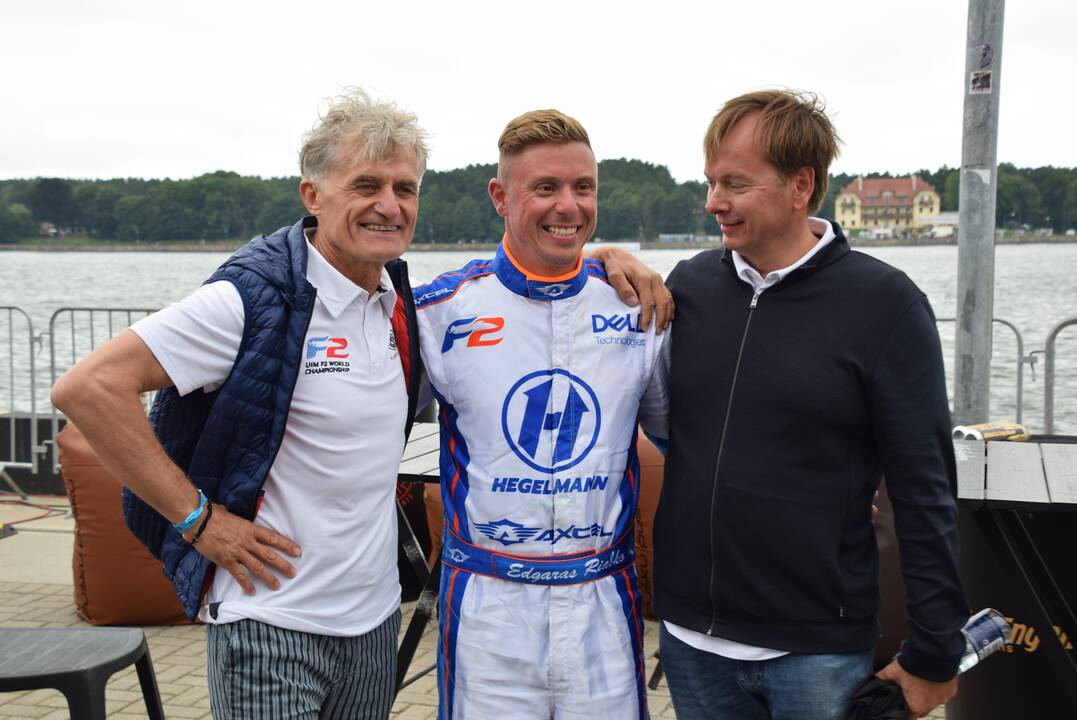 F2 vandens formulių pasaulio čempionato akimirkos
