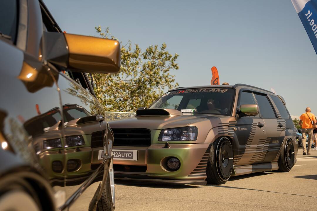 "Memel Motor Fest" išskirtinių automobilių paroda Palangoje