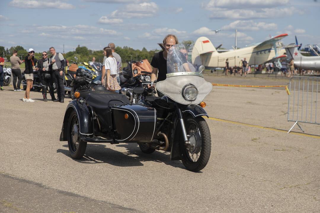 "Bike Show Kaunas" baikerių kolona