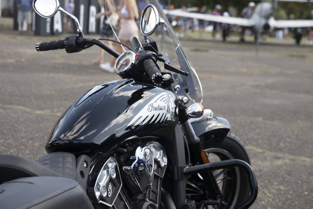 "Bike Show Kaunas" baikerių kolona