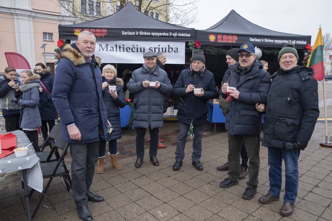 Maltiiečių sriuba Rotušės aikštėje