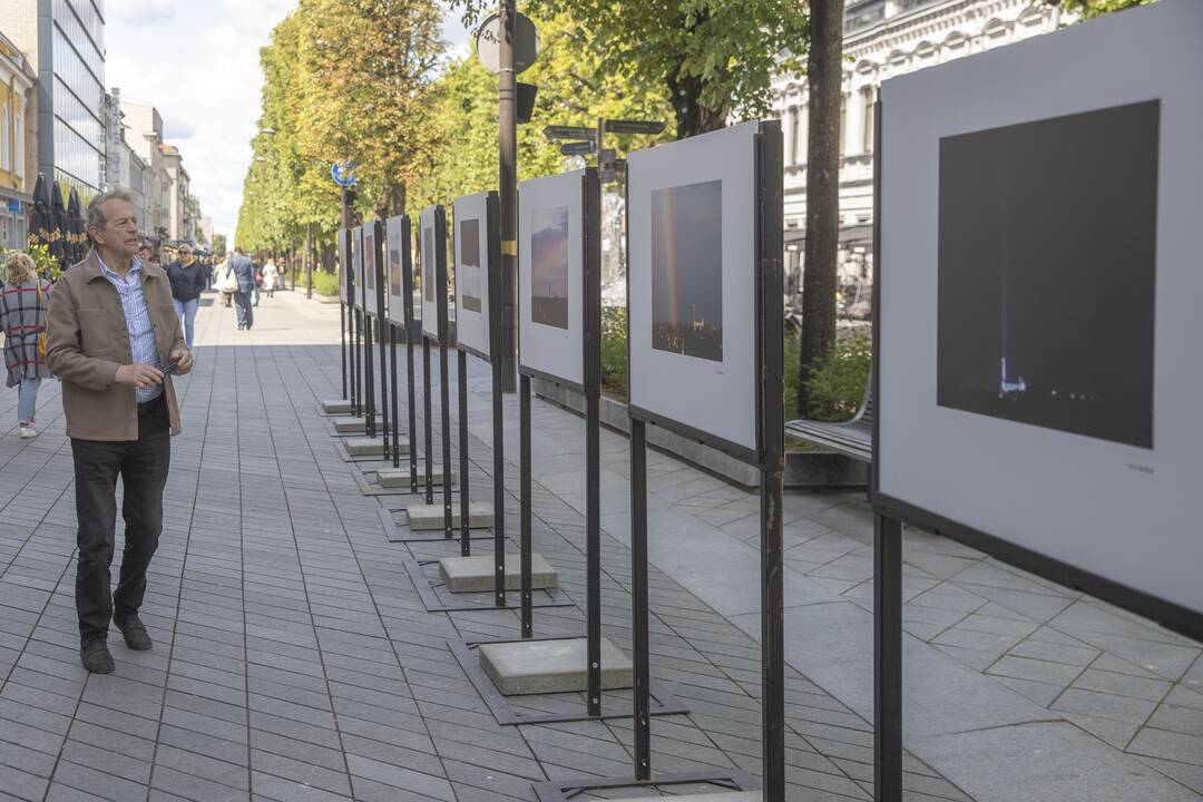 M. Patašiaus fotografijų paroda Laisvės alėjoje