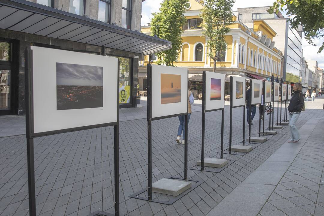 M. Patašiaus fotografijų paroda Laisvės alėjoje