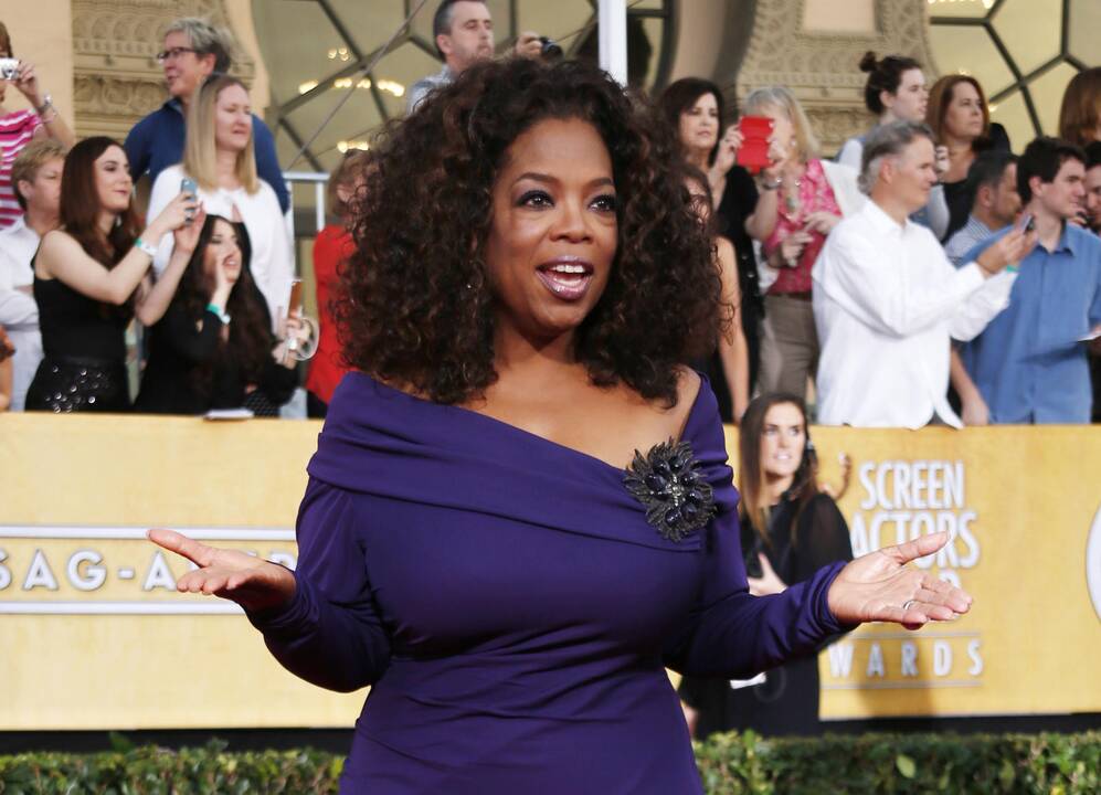 Populiarioji Oprah ir žymūs žmonės