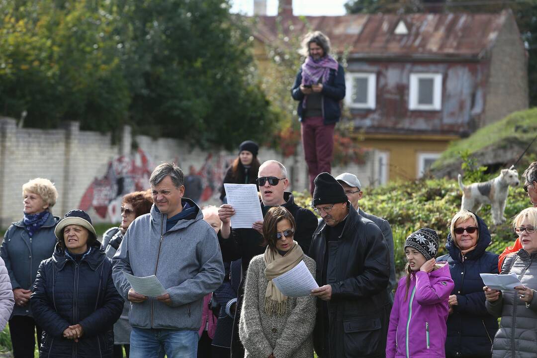 Šančių gyventojai sukūrė operą