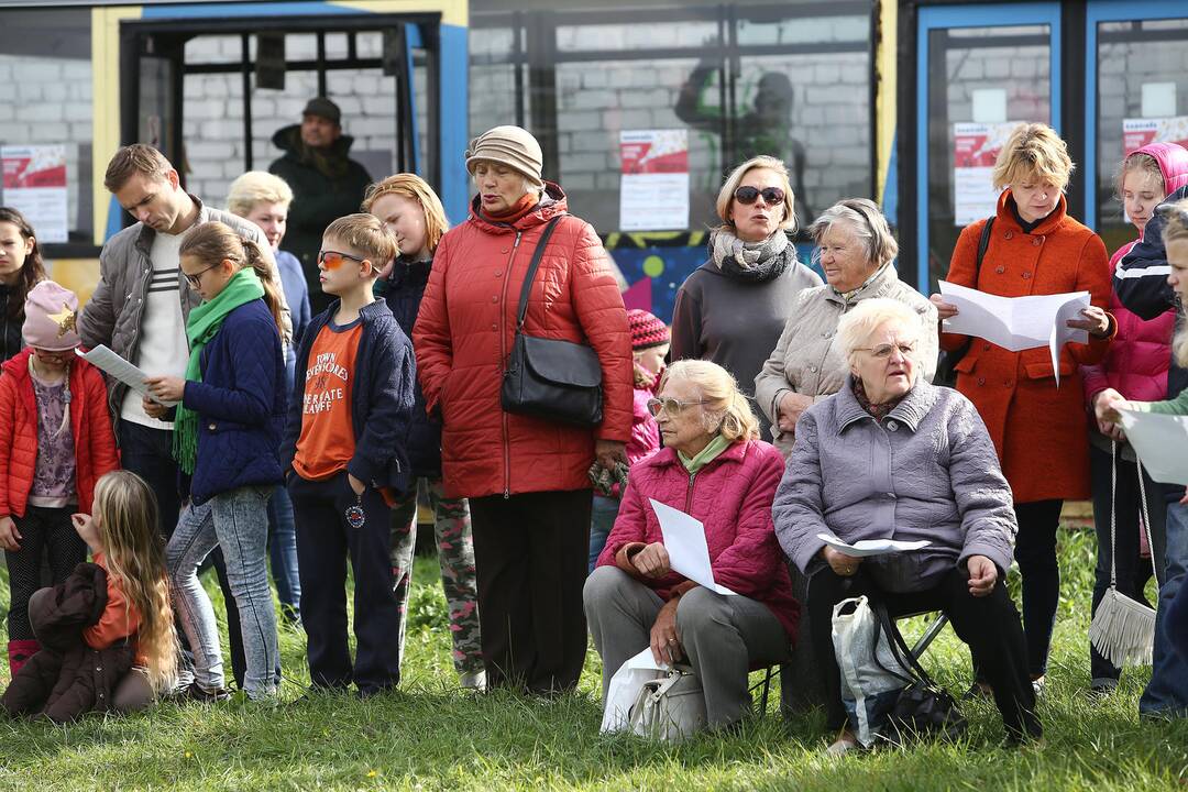 Šančių gyventojai sukūrė operą