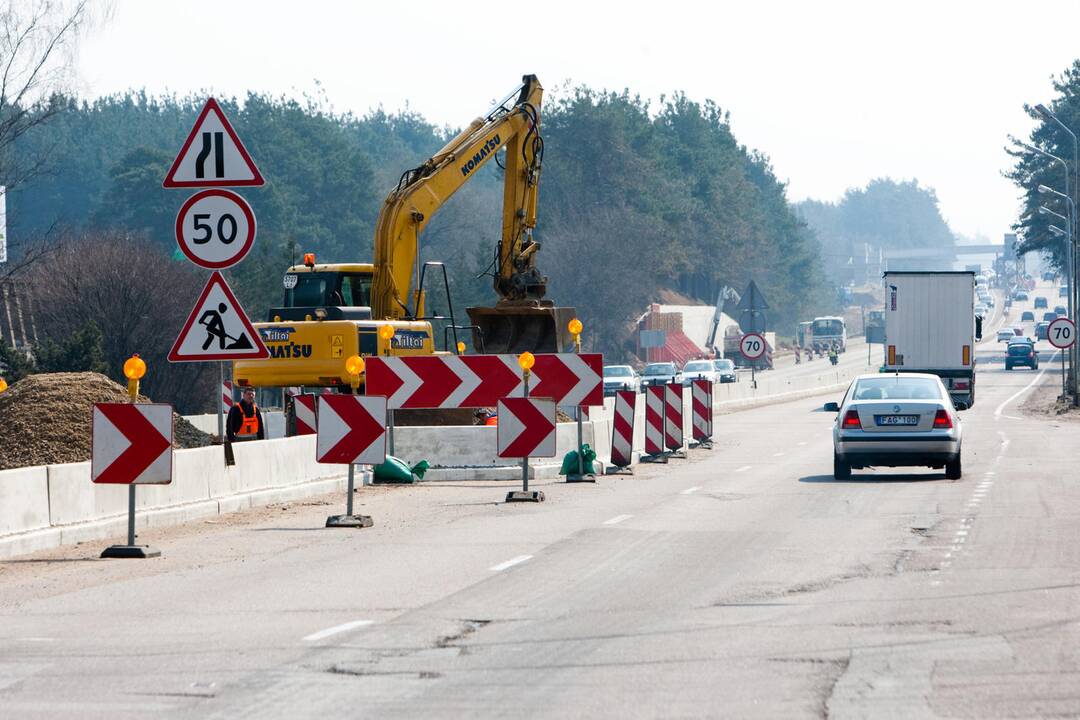 Bus smagiau važiuoti Vilniaus–Molėtų plentu: baigiama ruožo rekonstrukcija
