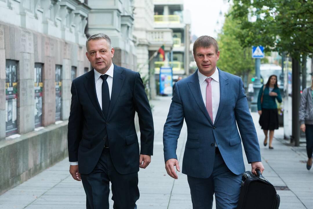 Teisme – „MG Baltic“ politinės korupcijos byla