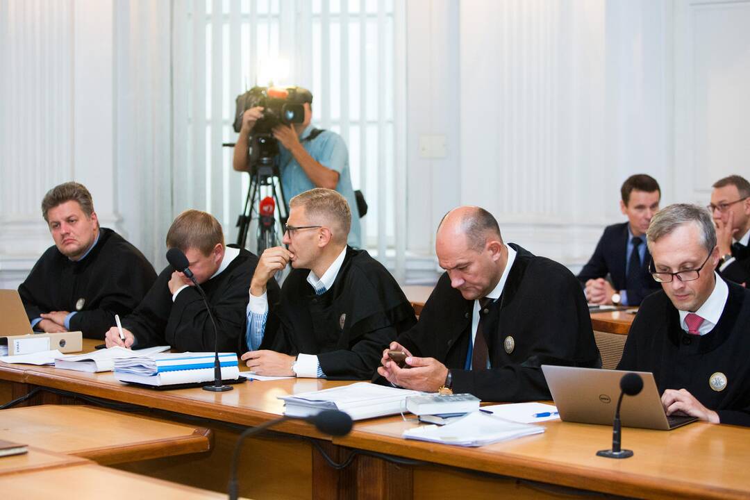 Teisme – „MG Baltic“ politinės korupcijos byla