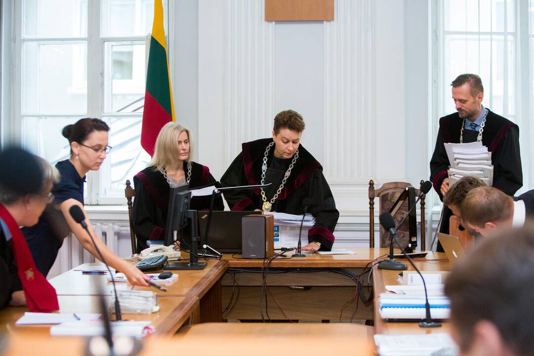 Teisme – „MG Baltic“ politinės korupcijos byla