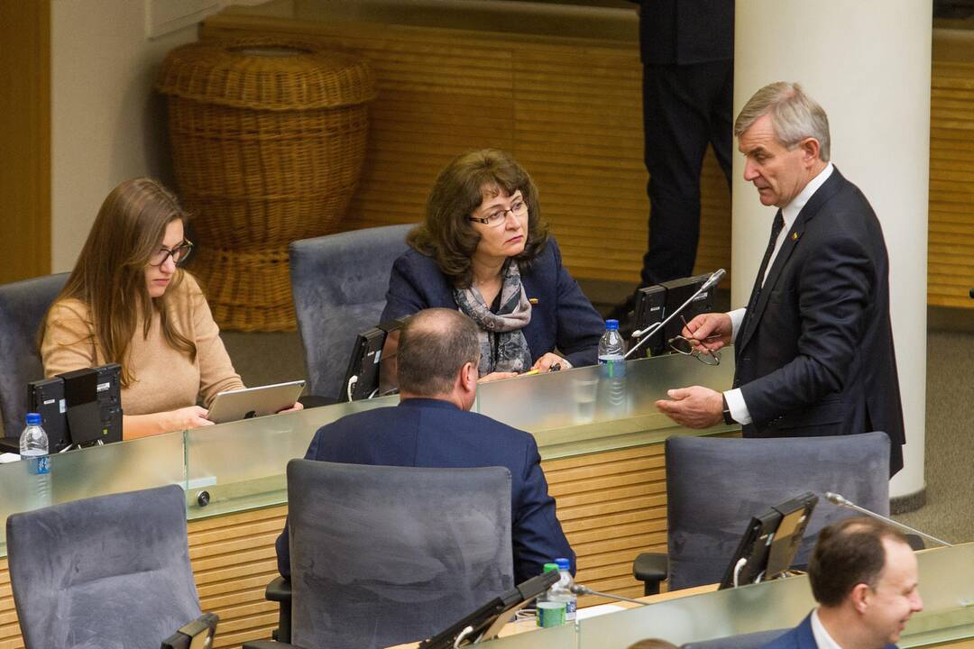 Seimo valdyba negalėjo apsispręsti dėl įstatymo projekto ekspertinio vertinimo