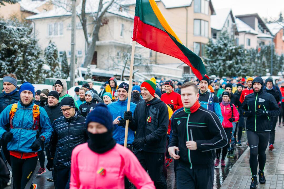 Pagarbos bėgimas „Gyvybės ir mirties keliu“