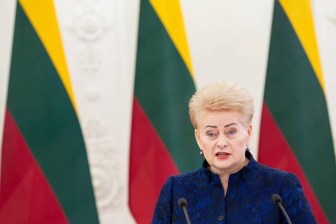 Į Lietuvą atvyko Gruzijos prezidentė