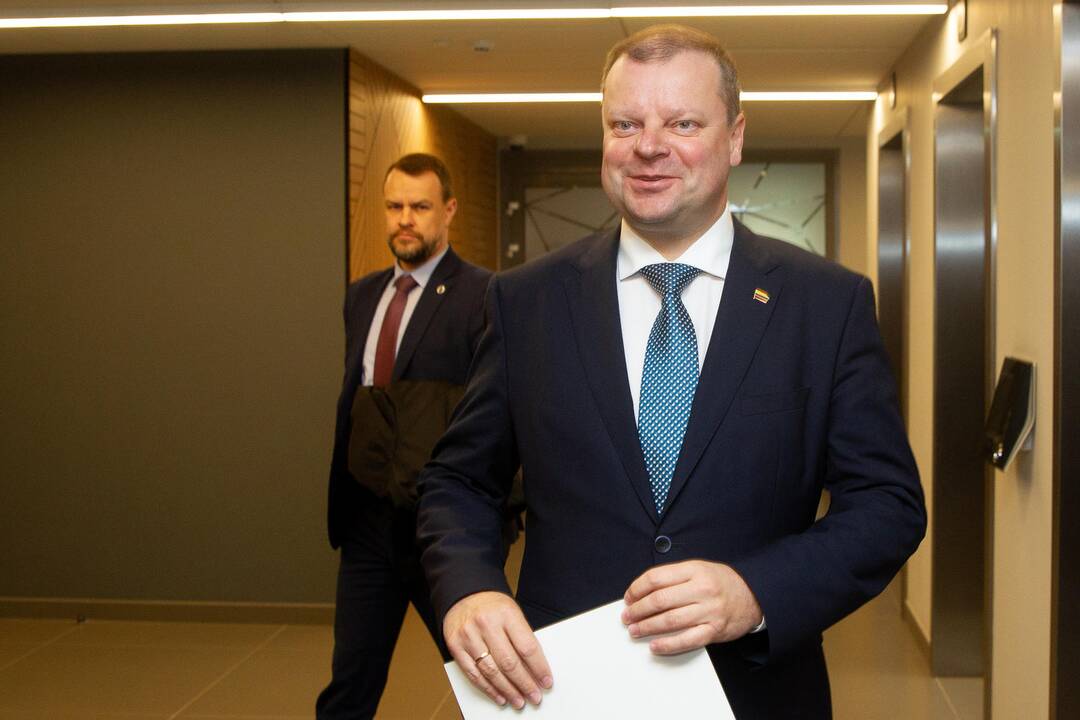 S. Skvernelis pristatė prezidentinį rinkimų štabą