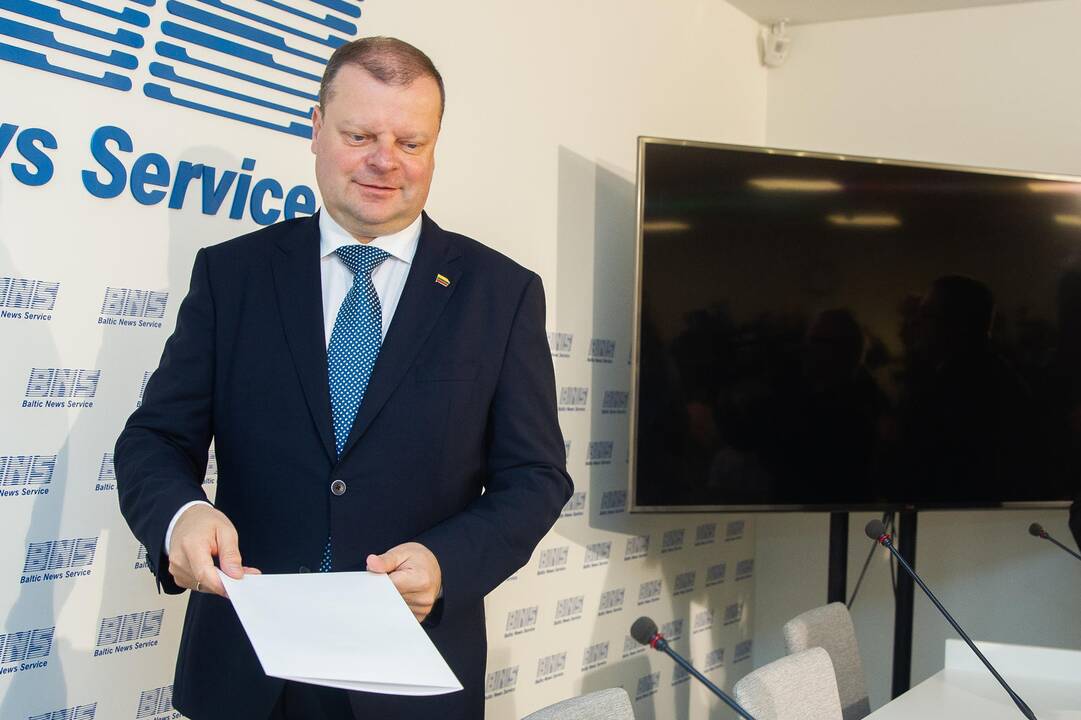 S. Skvernelis pristatė prezidentinį rinkimų štabą