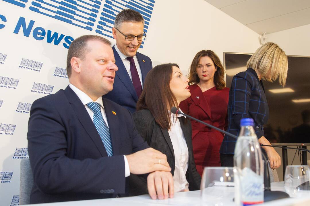 S. Skvernelis pristatė prezidentinį rinkimų štabą