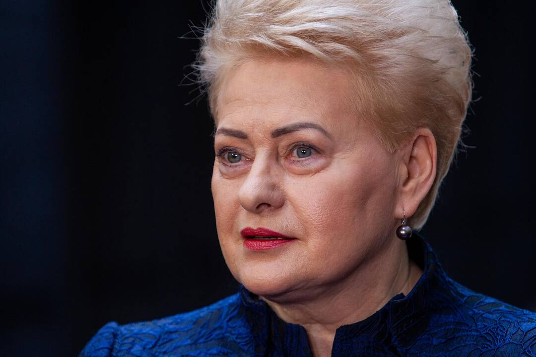 D. Grybauskaitė iš anksto balsavo prezidento rinkimuose