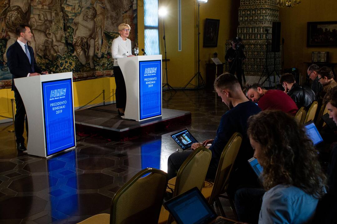 Kandidatų į prezidentus spaudos konferencijos