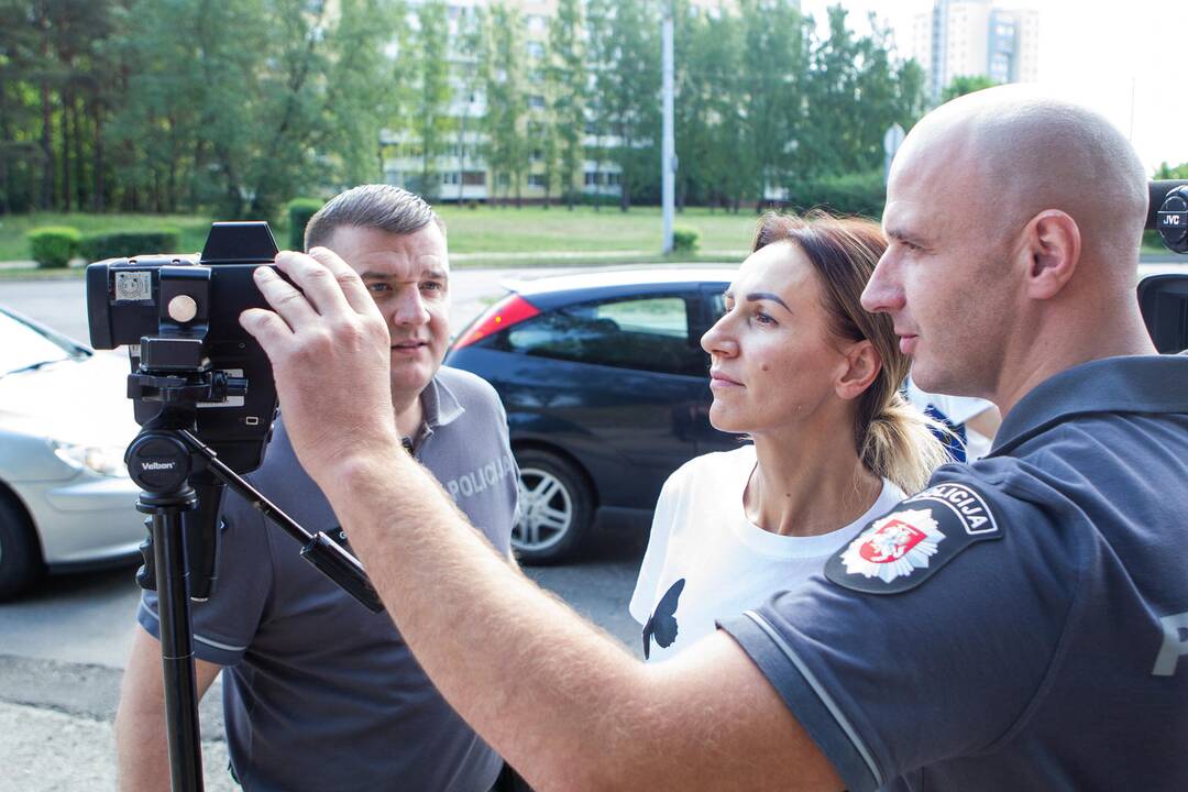 Policijos akcija „Švarus vairuotojas“