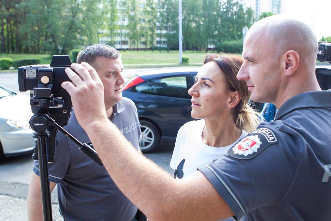 Policijos akcija „Švarus vairuotojas“