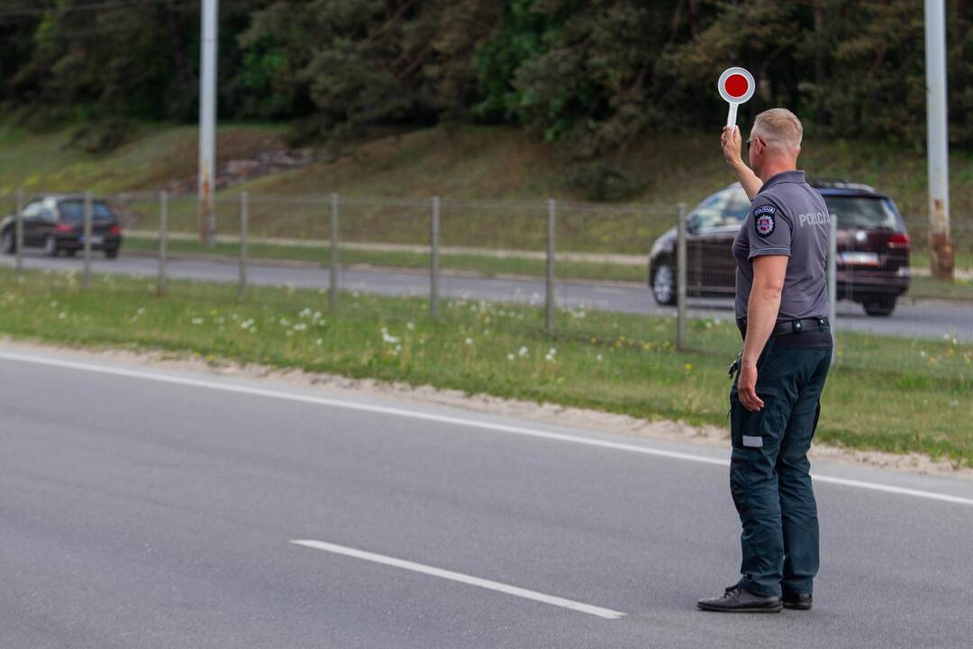 Policijos akcija „Švarus vairuotojas“