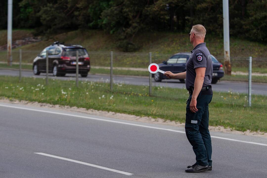 Policijos akcija „Švarus vairuotojas“