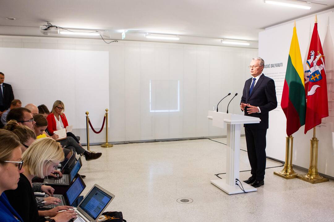 Žiniasklaida skundžiasi dėl išimtinių sąlygų LRT transliuoti inauguraciją