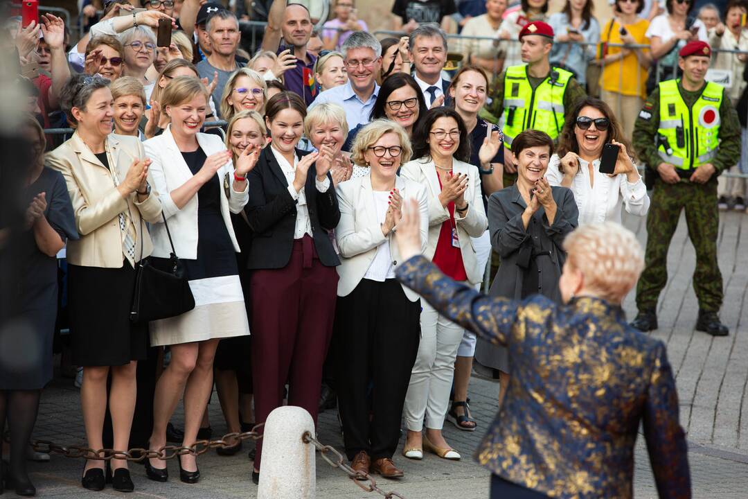 Prezidento rūmų perdavimo ceremonija