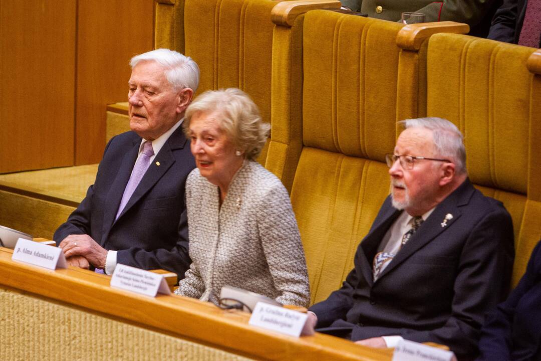 G. Nausėdos priesaikos ceremonija Seime