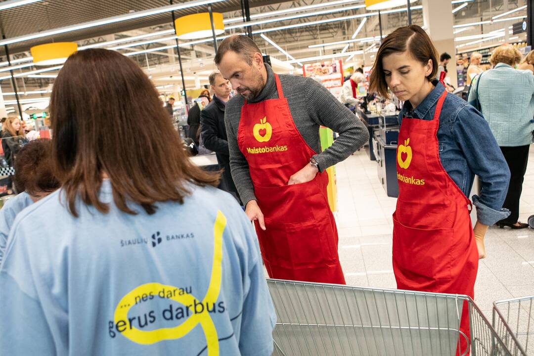 „Maisto banko“ labdaros akcija
