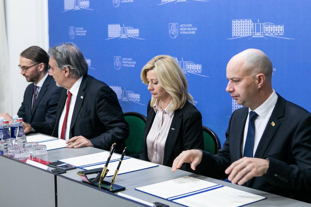 Raudonasis Kryžius sutarė bendradarbiauti su Vyriausybe 