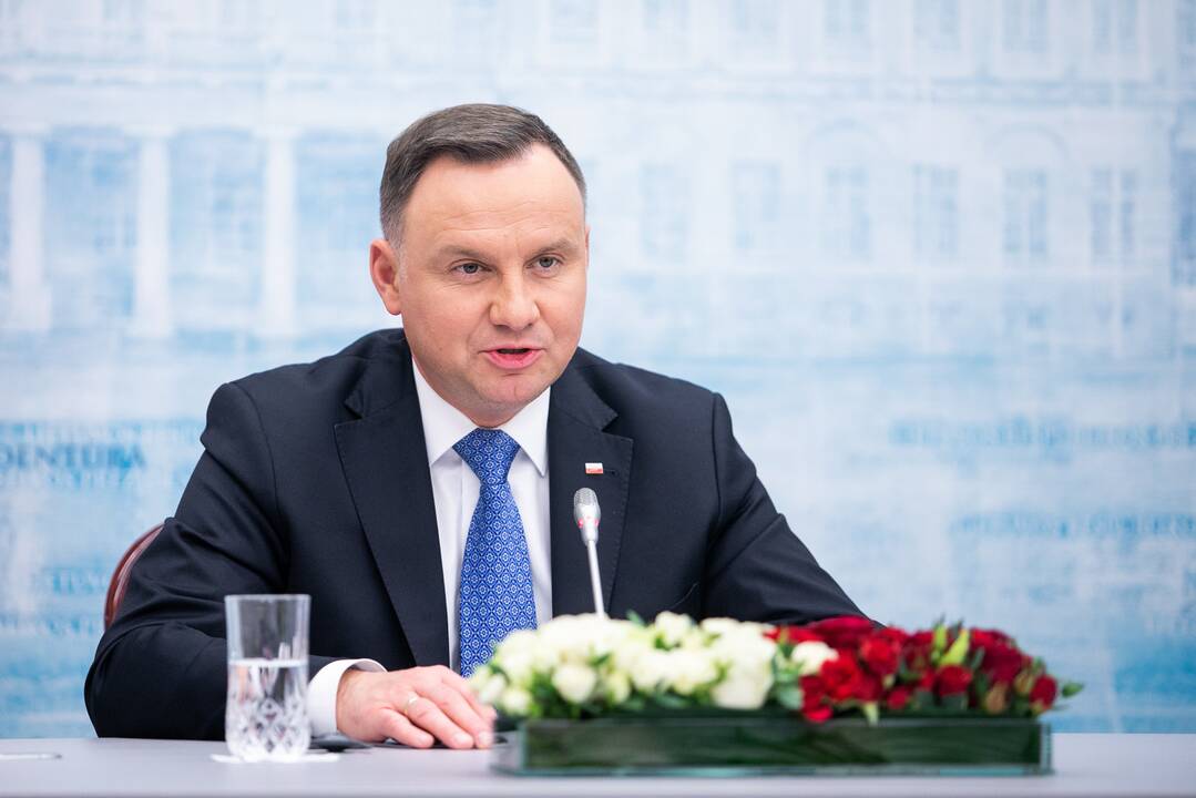 Lenkijos prezidentas Andrzejus Duda