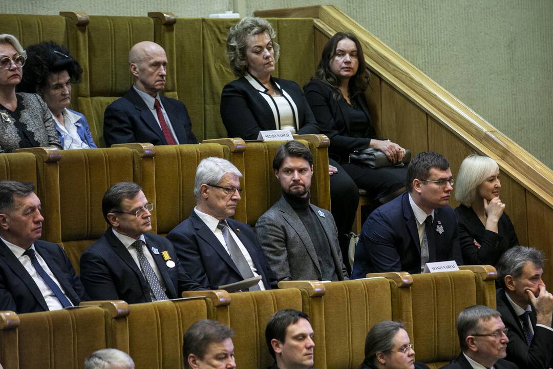 Laisvės gynėjų dienos minėjimas Seime