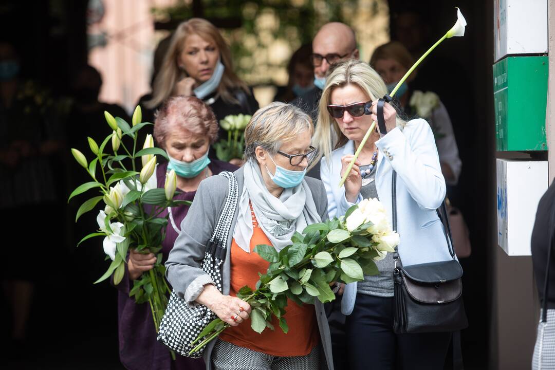 Aktoriaus G. Girdvainio laidotuvės