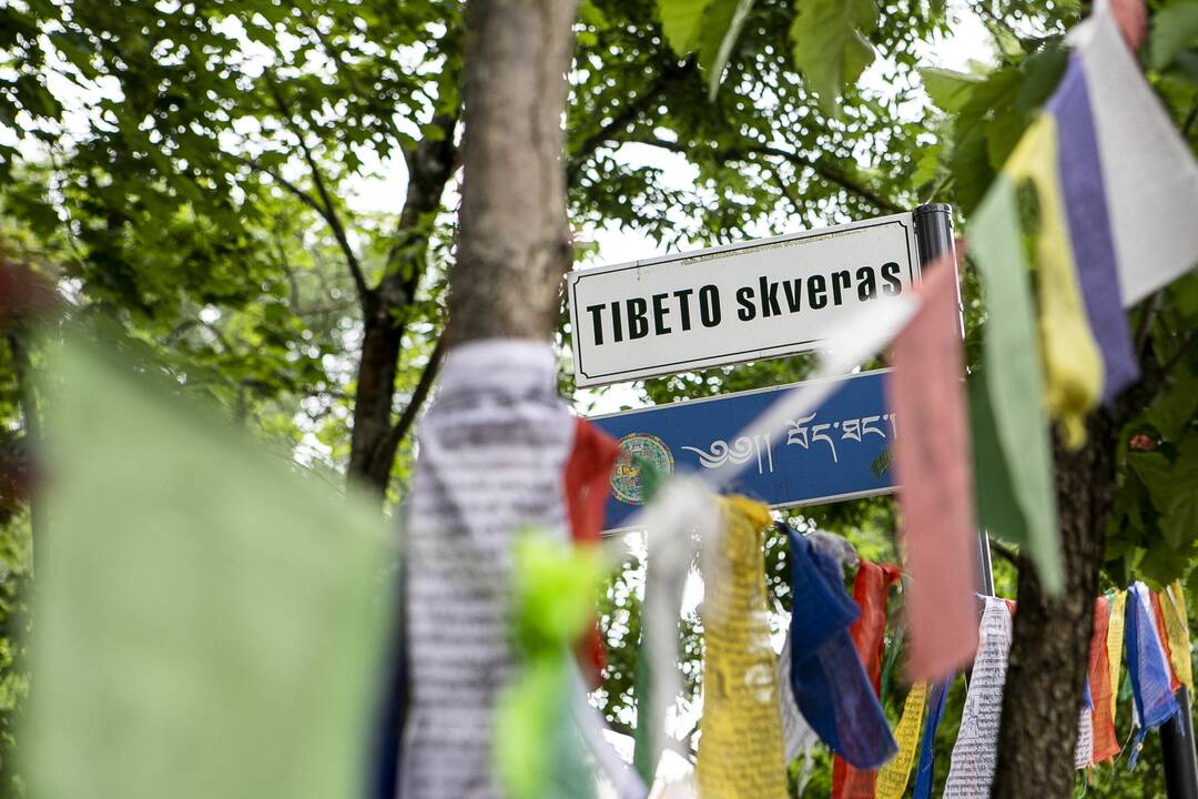 Tibeto skvero Užupyje 10-mečio minėjimas