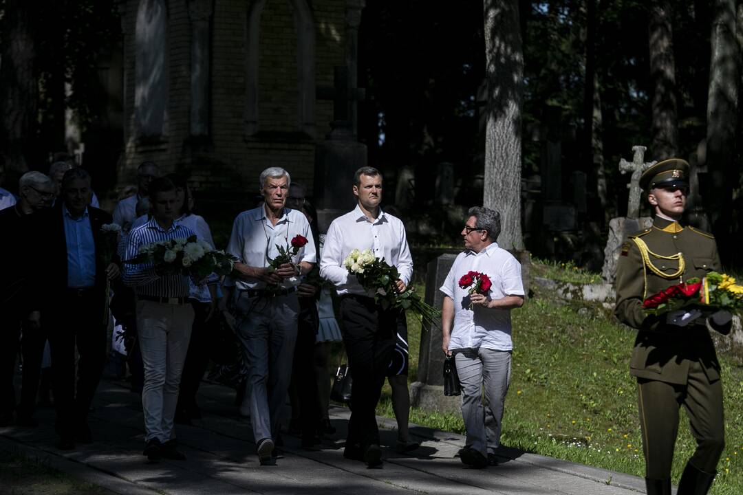Minimos A. Brazausko dešimtosios mirties metinės